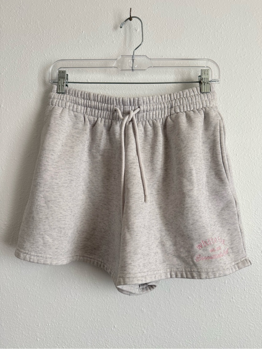 White Fox Essentials Club Shorts